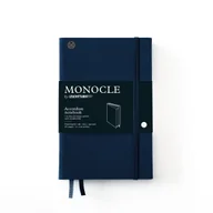 Notesy i bloczki - Notatnik z Organizerem Monocle by Leuchtturm1917 Granatowy - miniaturka - grafika 1