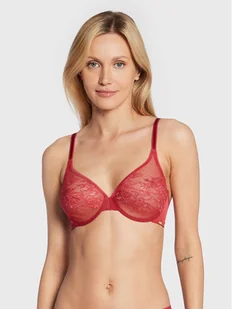 Gossard Biustonosz z fiszbiną Lace Sheer 13001 Różowy - Biustonosze - miniaturka - grafika 1