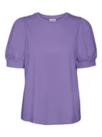Koszulki i topy damskie - VERO MODA Women's VMKERRY 2/4 O-Neck TOP VMA JRS NOOS T-Shirt, Paisley Purple, M, Paisley Purple, M - miniaturka - grafika 1
