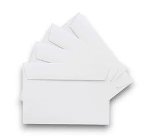 KOPERTY BIAŁE C6 ZWYKŁE KOPERTY LISTOWE SAMOKLEJĄCE TRADYCYJNE BIAŁE 80G 114x162 MM 50 SZTUK - Koperty - miniaturka - grafika 1