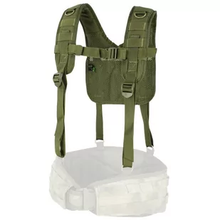 Condor - Szelki H-Harness - Zielony OD - 215-001 - Odzież taktyczna i umundurowanie - miniaturka - grafika 1