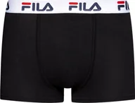 Majtki męskie - Fila Bokserki Męskie 1-Pack Czarne L - miniaturka - grafika 1