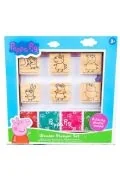 Zabawki kreatywne - Świnka Peppa drewn.stemple set 85-0026 92667 - miniaturka - grafika 1