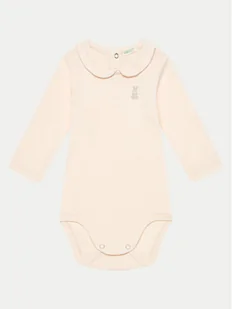 United Colors Of Benetton Body dziecięce 3I9WAB00G Różowy - Body dla niemowląt - miniaturka - grafika 1
