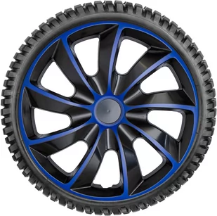 Kołpaki Samochodowe Nrm Quad 14" (Niebiesko-Czarny) - Gabaryt K1 - Kołpaki samochodowe - miniaturka - grafika 1