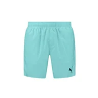Spodenki damskie - PUMA Męskie szorty Mid Board Shorts, Electric Mint, S, mięta elektryczna, S - miniaturka - grafika 1