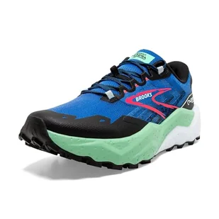 BROOKS Caldera 7, Męskie trampki, 43 EU, Victoria Blue Black Spring Bud, 43 EU - Trampki męskie - miniaturka - grafika 1