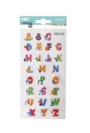 Zabawki kreatywne - Naklejki 3D alfabet zwierzaki - miniaturka - grafika 1