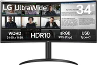 Monitory - LG UltraWide 34WR55QK-B 34" 3440x1440 - miniaturka - grafika 1