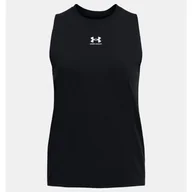 Koszulki sportowe damskie - Top damski Under Armour Campus Muscle Tank - miniaturka - grafika 1
