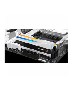 G.Skill DDR5 - 48GB - 8000 - CL - 40 (2x 24 GB) dual kit, RAM (Kolor: BIAŁY, F5-8000J4048F24GX2-TZ5RW, Trident Z5 RGB, INTEL XMP) - Pamięci RAM - miniaturka - grafika 1
