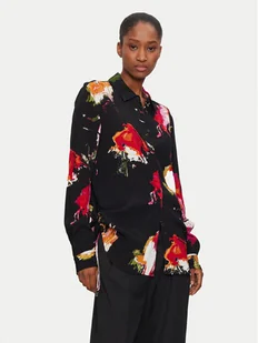 Desigual Koszula Nogoya 24WWCW15 Czarny Regular Fit - Koszule damskie - miniaturka - grafika 1