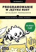 Książki medyczne - Programowanie w języku Rust. Oficjalny podręcznik - miniaturka - grafika 1