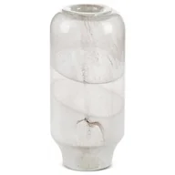 Wazony i flakony - Wazon EUROFIRANY Lana 403581 18 x 40 cm Kremowy - miniaturka - grafika 1