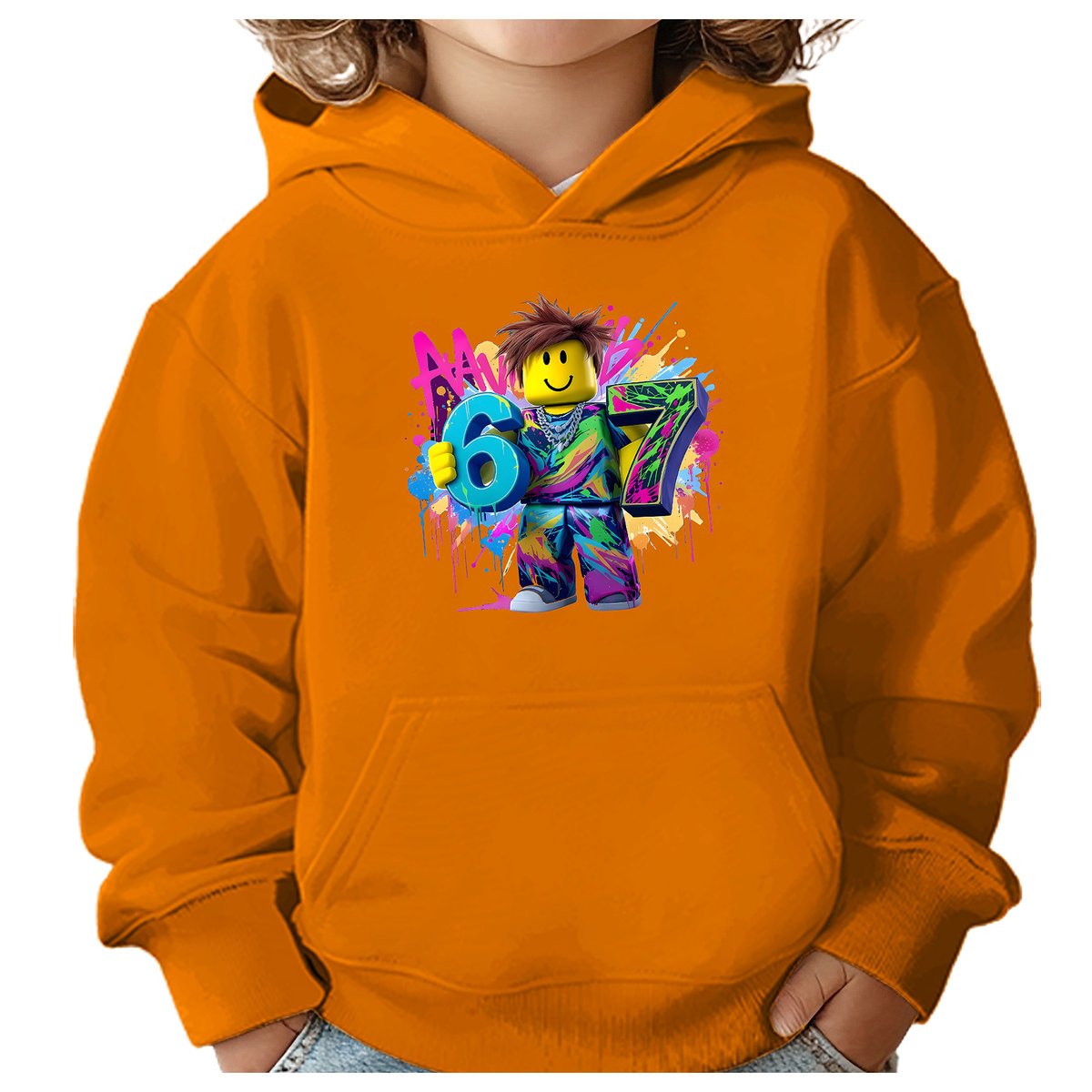 BLUZA DZIECIĘCA 67 SIX SEVEN VIRAL ROBLOX 146-152 CHŁOPIĘCA DZIEWCZĘCA
