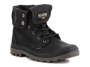 Buty lifestylowe Palladium Pampa Baggy Wax Black 77213-008-M - Półbuty męskie - miniaturka - grafika 1