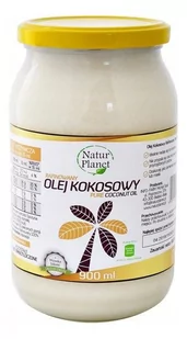 Natur Planet olej kokosowy rafinowany 900ml - Olejki do ciała i włosów - miniaturka - grafika 1