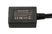 Akcesoria do serwerów - EXTRALINK 1 PORT GIGABIT POE INJECTOR WITH 10-30V TO 48V INVERTER - miniaturka - grafika 1