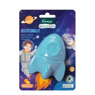 Kneipp nature kids Musująca figurka do kąpieli Astronauta Pomarańcza, 95g - Kosmetyki kąpielowe dla dzieci - miniaturka - grafika 1