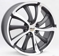 Felgi aluminiowe - BROCK 7x17 5x100 B23 ET38 SMVP - miniaturka - grafika 1