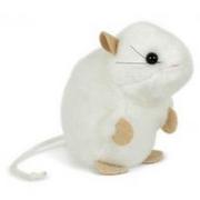 Maskotki i pluszaki - Mysz biała 13cm Dubi - miniaturka - grafika 1