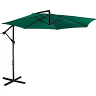 Parasole ogrodowe - STILISTA Parasol Ø 3,5 m, 180 g/m2, zielony + pokrowiec - miniaturka - grafika 1