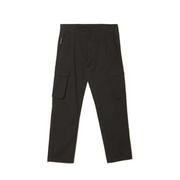 Spodnie sportowe męskie - Cropp - Czarne spodnie comfort cargo - Czarny - miniaturka - grafika 1