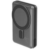 Powerbanki - Energea MagPac Pro Plus 10000mAh Qi2 Magsafe Szary - miniaturka - grafika 1