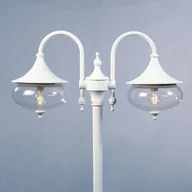 Lampy ogrodowe - Konstsmide Latarnia ogrodowa Libra 2-punktowa biała - miniaturka - grafika 1