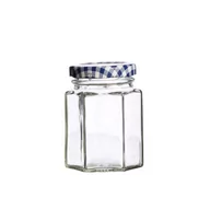 Pojemniki kuchenne - Kilner Słoik Twist Top, sześciokątny, 110 ml - miniaturka - grafika 1