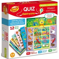 Zabawki interaktywne dla dzieci - Quiz elektryczny Wszystko o zwierzętach 12 plansz - miniaturka - grafika 1