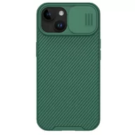 Szkła hartowane na telefon - Etui Nillkin CamShield Pro Magnetic Case Apple iPhone 15 Plus / 14 Plus zielone - miniaturka - grafika 1