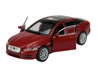 WELLY 2010 JAGUAR XJ CZERWONY 1:34 43652 Samochód Nowy Metalowy Model - Samochody i pojazdy dla dzieci - miniaturka - grafika 1
