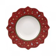 Talerze - Villeroy & Boch Toy's Delight Talerz głęboki czerwony średnica: 26 cm (14-8585-2700) - miniaturka - grafika 1