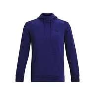 Koszulki i topy damskie - Under Armour Mens Fleece Tops Men's Armour Fleece Hoodie, Sonar Blue, 1373353-468, XXL - miniaturka - grafika 1