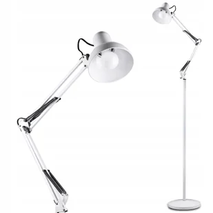 Lampa Podłogowa Stojąca E27 Metalowa Nowoczesna - Lampy stojące - miniaturka - grafika 1