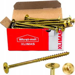 Wkręty Ciesielskie 8x240 Torx Łeb Talerzowy 50szt - Inne akcesoria dekarskie - miniaturka - grafika 2