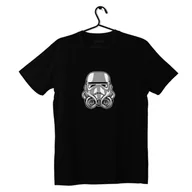 Odzież do sportów motorowych - Czarny T-shirt koszulka TURBOTROOPER-4XL - miniaturka - grafika 1