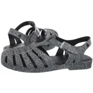 Sandały damskie - Sandały Possession Print Denim 36133/BG672 Black Jeans (ML340-a) Melissa - miniaturka - grafika 1