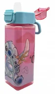 Bidony dla dzieci - BIDON STITCH KWADRATOWY ZE SŁOMKĄ 500ml STICZ - miniaturka - grafika 1