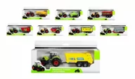 Samochody i pojazdy dla dzieci - Traktor z przyczepą. mix - miniaturka - grafika 1