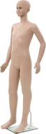 Manekiny wystawowe - Manekin dziecięcy ze szklaną podstawą Beige 180 cm - miniaturka - grafika 1