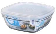 Pojemniki kuchenne - Pojemnik szklany z pokrywą Freshbox 0,61 L kwadrat Duralex 14 x 14 cm - miniaturka - grafika 1
