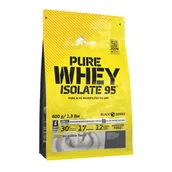Odżywki białkowe - OLIMP LABORATORIES Olimp Pure Whey Isolate 95, truskawkowy 600g - miniaturka - grafika 1