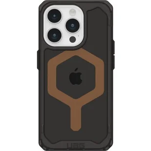 UAG Plyo Magsafe do iPhone 15 Pro black/bronze - Etui i futerały do telefonów - miniaturka - grafika 1