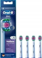 Końcówki do szczoteczek elektrycznych - Końcówka Oral-B Oral-B Toothbrush heads Pro 3D White 4 pcs. - miniaturka - grafika 1