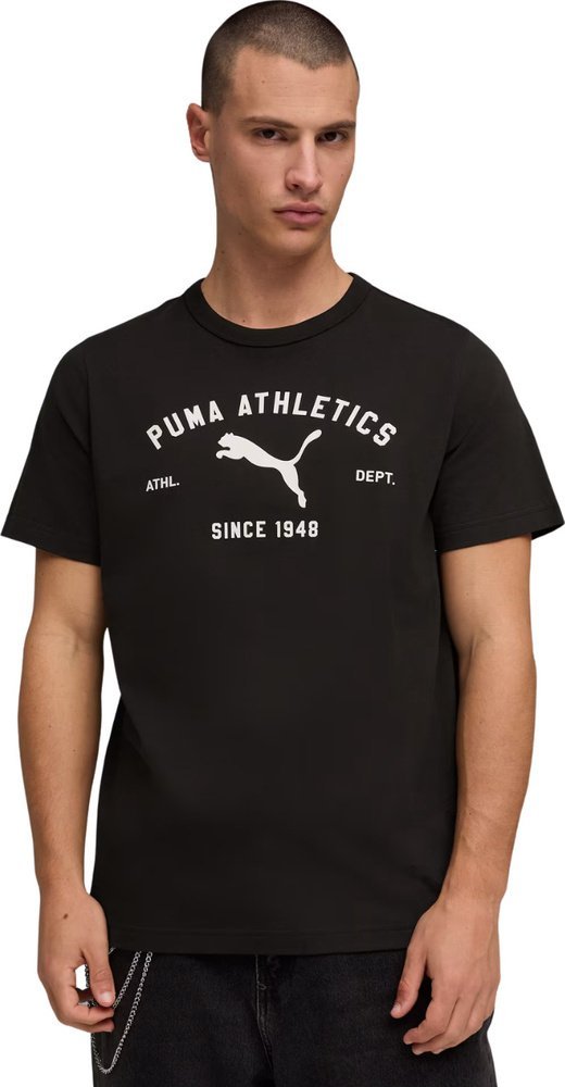 Puma Koszulka męska Puma Class Graphic Tee czarna 692226 01 L