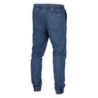 Spodnie męskie - Kastet Mini Black Spodnie Jeans Jogger XXL - miniaturka - grafika 1