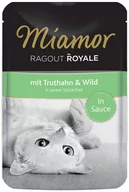 Mokra karma dla kotów - Miamor Ragout Royale w sosie, 22 x 100 g - Indyk z dziczyzną - miniaturka - grafika 1
