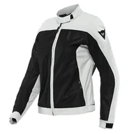 Odzież motocyklowa - Dainese Sevilla Air Lady Tex Jacket, letnia kurtka motocyklowa, damska, czarna/lodowcowo-szara, 40 - miniaturka - grafika 1
